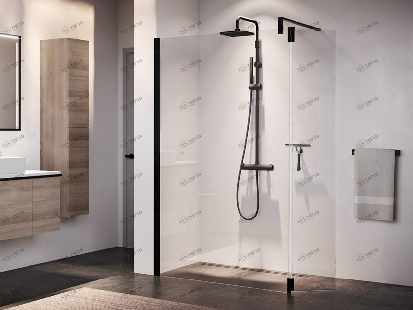 NOVELLINI Неподвижная стена из алюминия и закаленного стекла Giada h edge sun-id-1415940