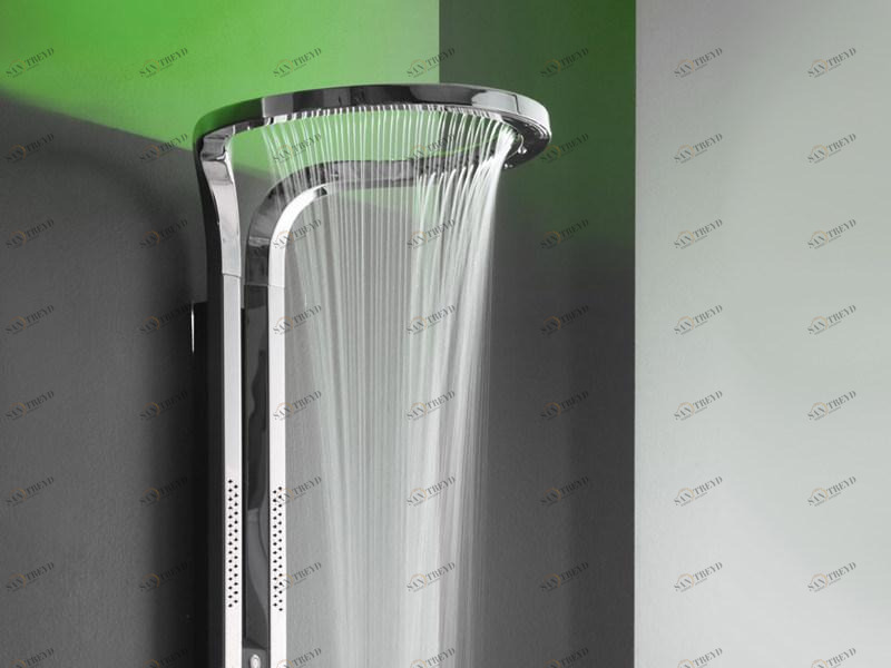 GRAFF Душевая колонна с хромотерапией со светодиодом Ametis sun-id-1400349