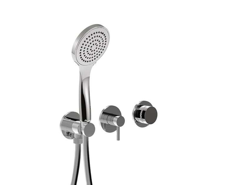 Смеситель для душа с 3 отверстиями и ручным душем Rubinetteria Giulini MyRing Deluxe ARCH-00047879