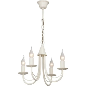 Люстра Bashnya 4xE14x60 Вт, металл, цвет белый