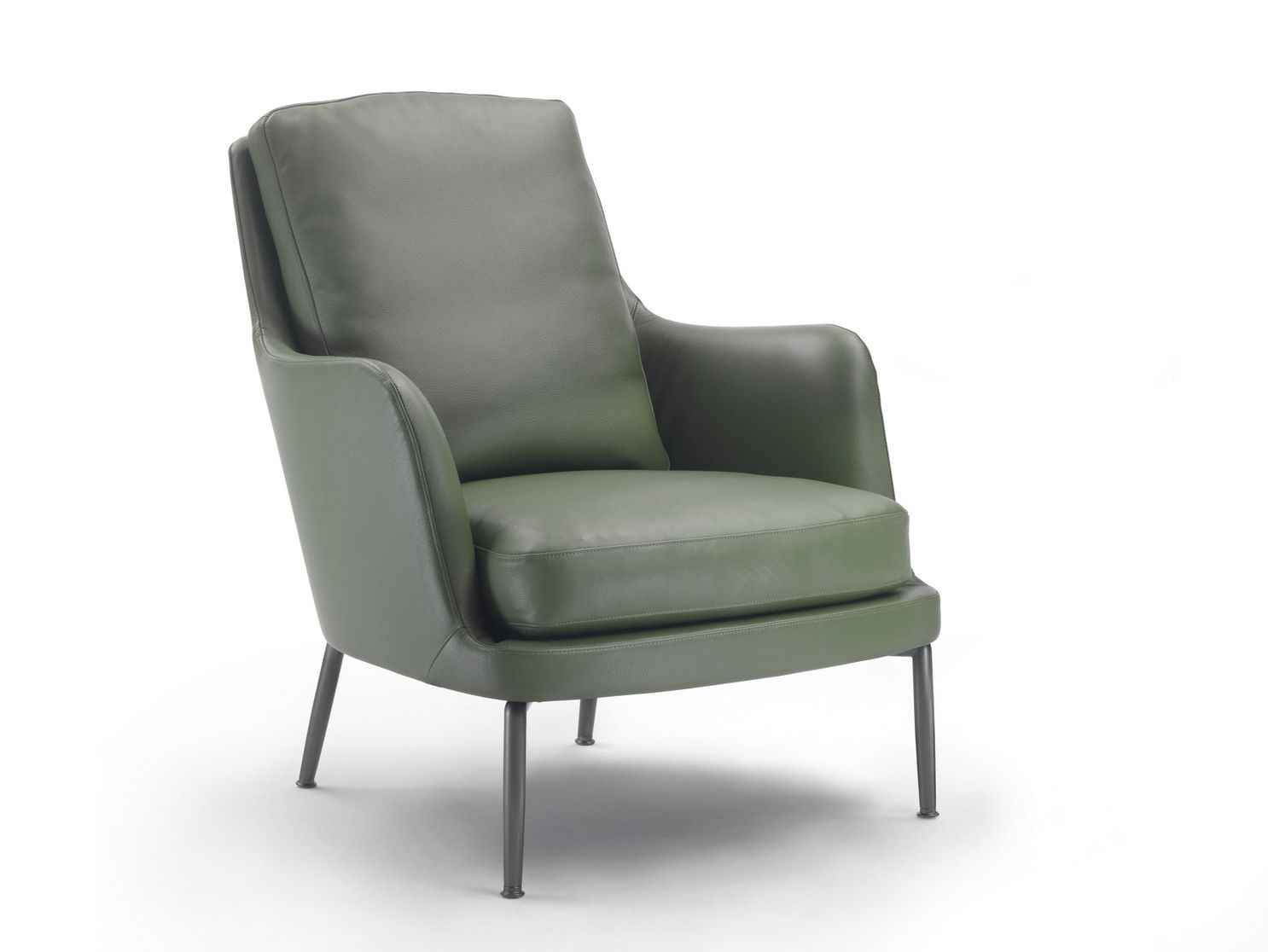 Кожаное кресло с подлокотниками Flexform Marley ARCH-00072711