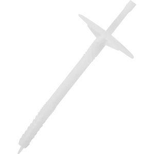 Дюбель для изоляции 10x120 мм с гвоздем полиэтилен/пластик цвет белый 250 шт.