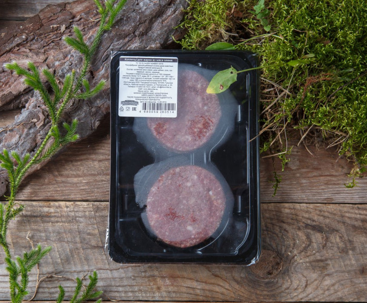 5045 Котлеты для жарки из мяса оленя Вкусляндия  - Вид №2