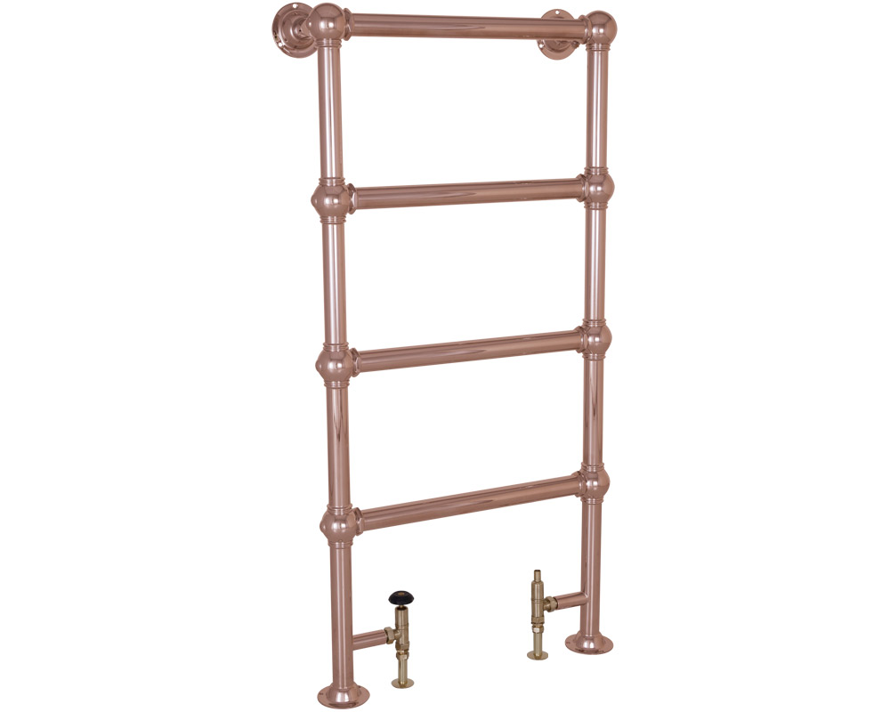 TOW007 Вешалка для полотенец Colossus Steel, медь - 1300 мм x 650 мм Сarronheating 