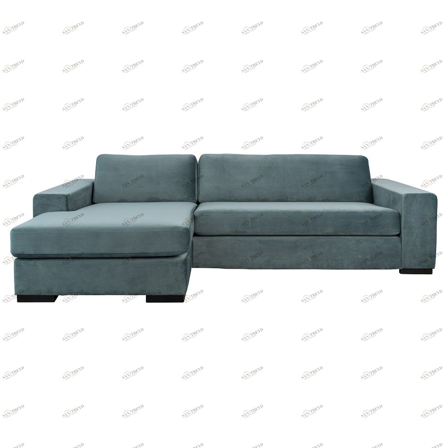 Диван Fiep левосторонний, голубой Zuiver 3200167