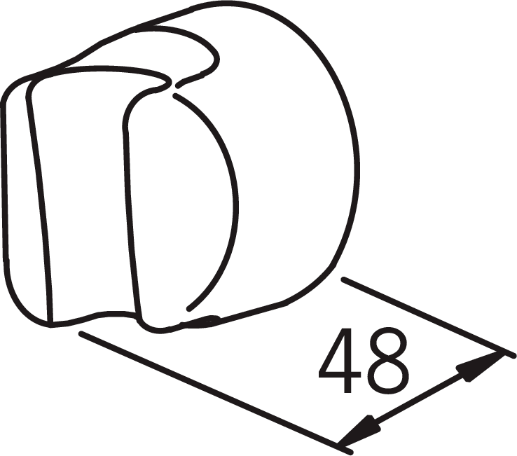 Oras 251500-11 Крепление 251500-11  Белый  - Вид №2