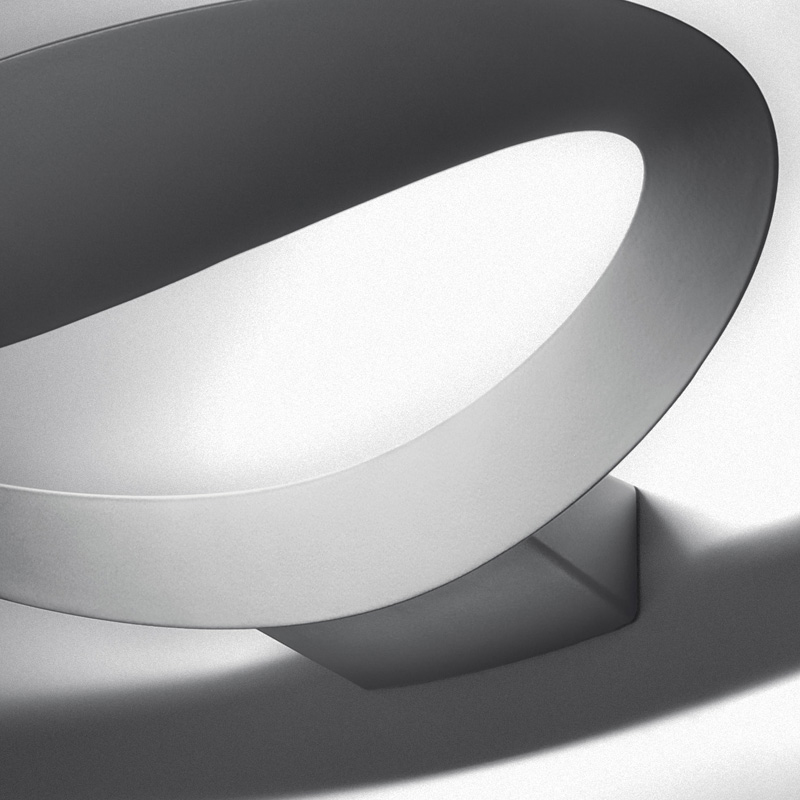 Светильник настенный серебристый Artemide 0916030A ARTEMIDE  00-3882728 Серебро  - Вид №3