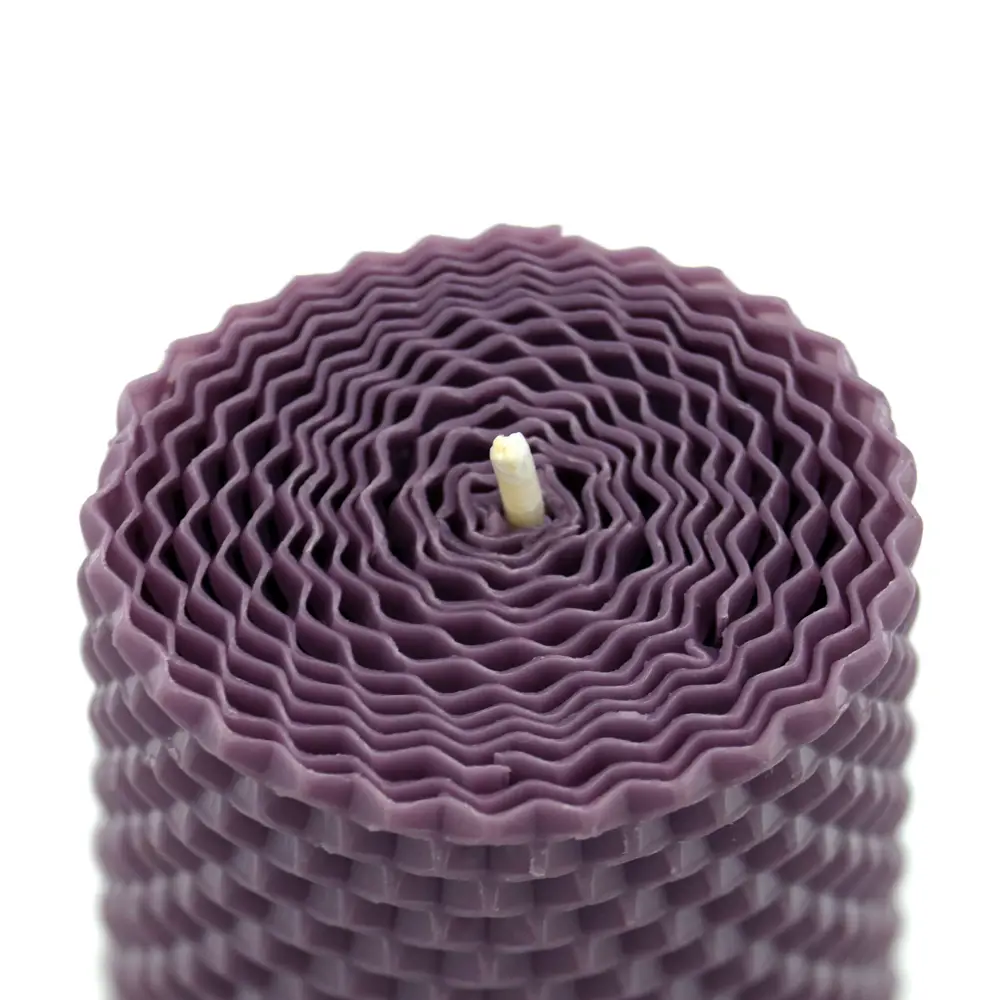 Свеча вощинная цилиндр лаванда 5x13 см EVIS STLM-2150129 - Вид №1