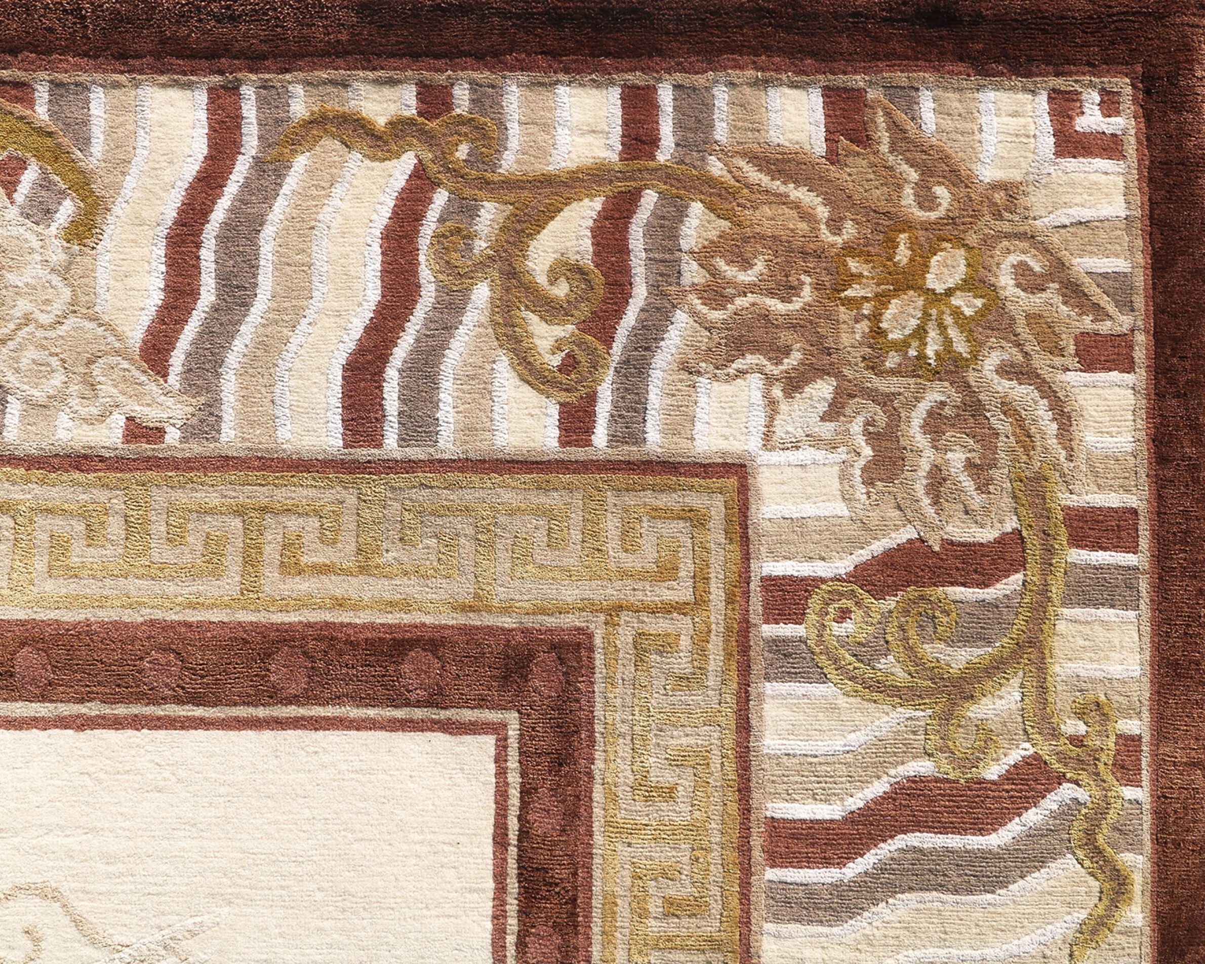 Прямоугольный ковер ручной работы Tapis Rouge Chinoiserie ARCH-00044800 - Вид №5