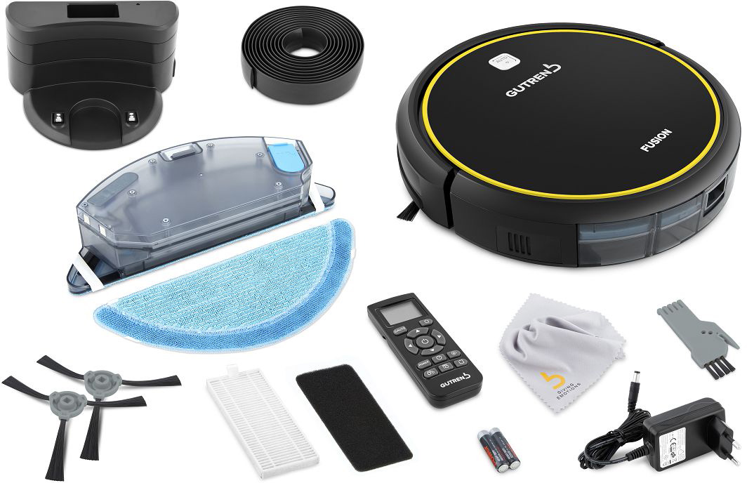G150BY Робот-пылесос fusion 150 (черный/желтый) Gutrend Santreyd  - Вид №4
