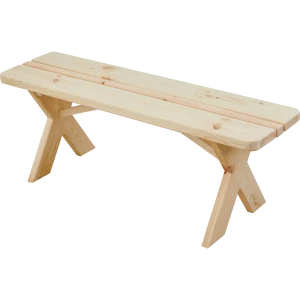 Скамья сосна 1200x330x460 мм натуральная