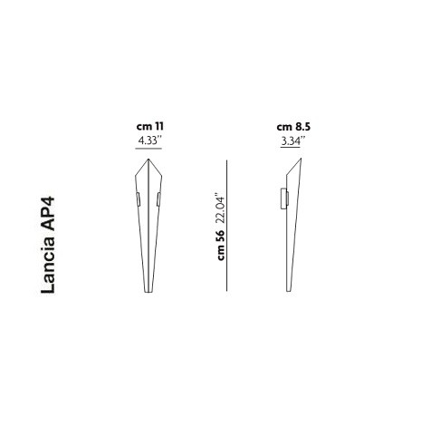 Studio Italia Design Lancia AP4 NT 039 бра 76997 - Вид №2