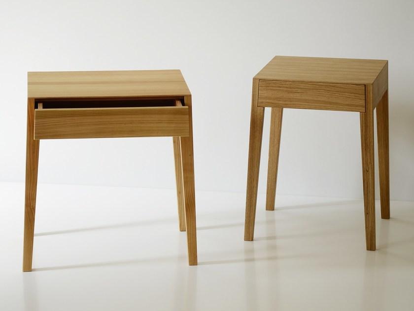 sixay furniture Прямоугольная тумбочка из дерева с ящиками Theo sun-id-1511680 - Вид №4