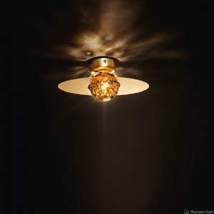 Florenz Lamp 2808.01FO f.oro/white светильник настенно-потолочный