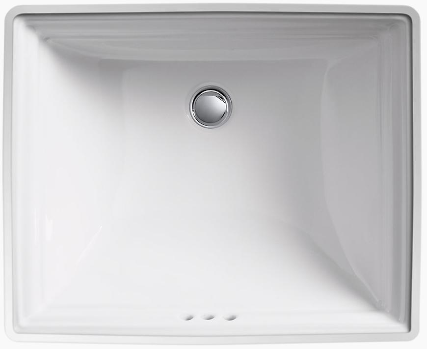 K-2339-G9 Накладная раковина под столешницу  прямоугольная Kohler  - Вид №3