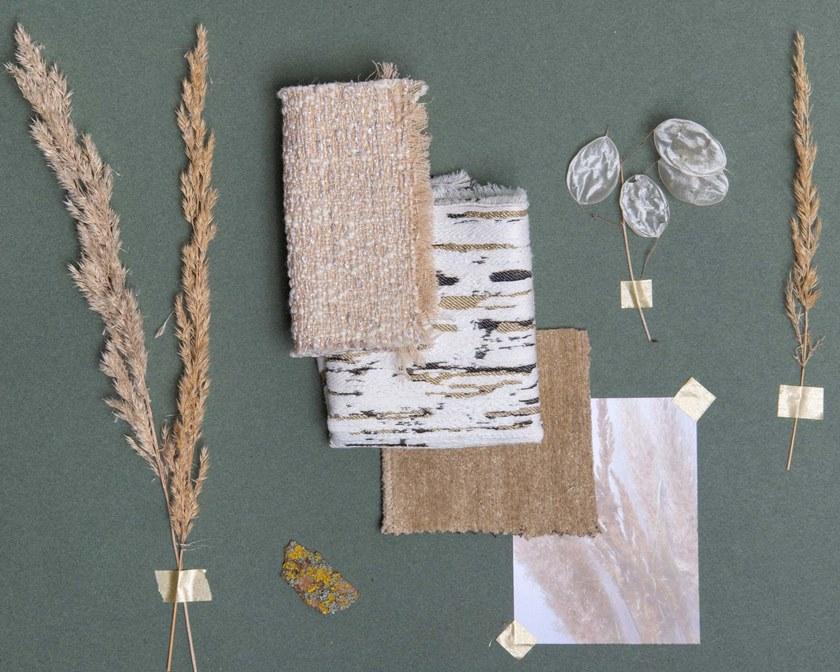 LELIEVRE Обычная непрозрачная ткань Nature précieuse 0614 - Вид №9