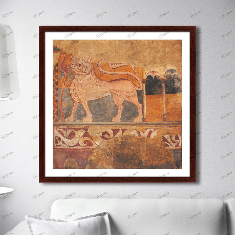 Картина: Len de Arlanza, 1210г. КАРТИНЫ В КВАРТИРУ  264249 Разноцветный 