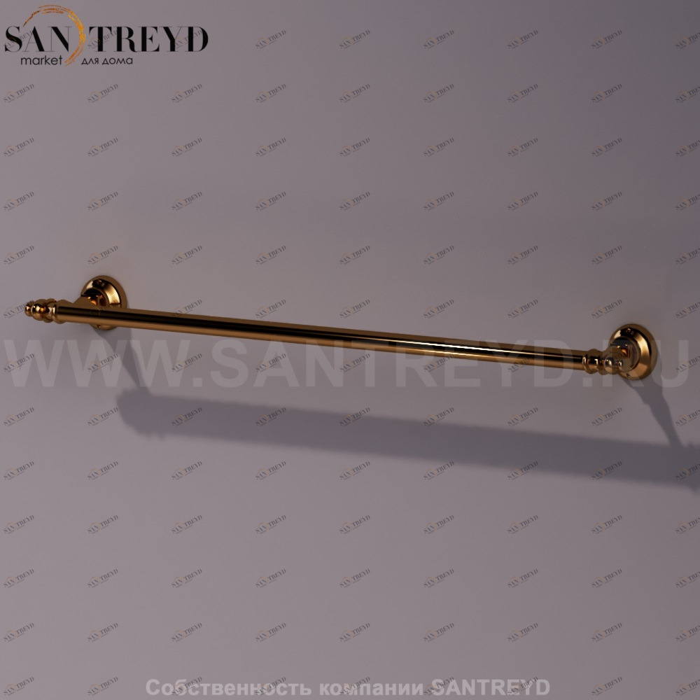 Полотенцедержатель SIMAS 60 см золотистый Arcade 260206OR