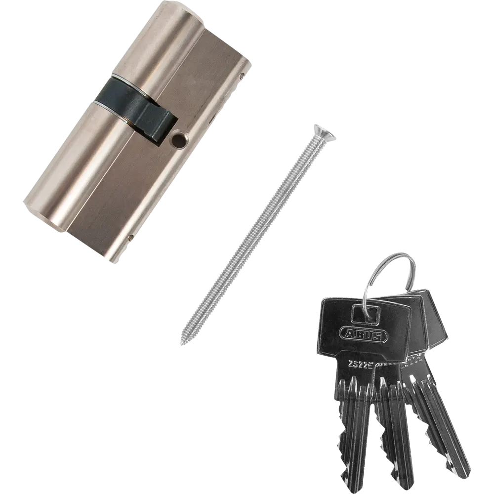 Цилиндр Abus Standard, 31х40 мм, ключ/ключ, цвет никель 82276490 STLM-2210443 Standard S5+ - Вид №1