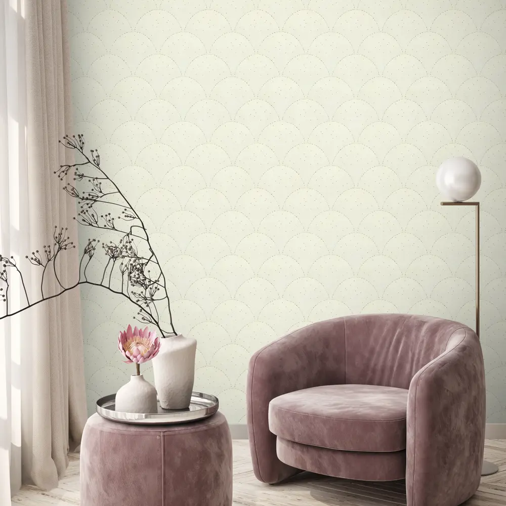 Обои флизелиновые Euro Decor Ампир белые 1.06 м ED7354-00 STLM-2021613 - Вид №3