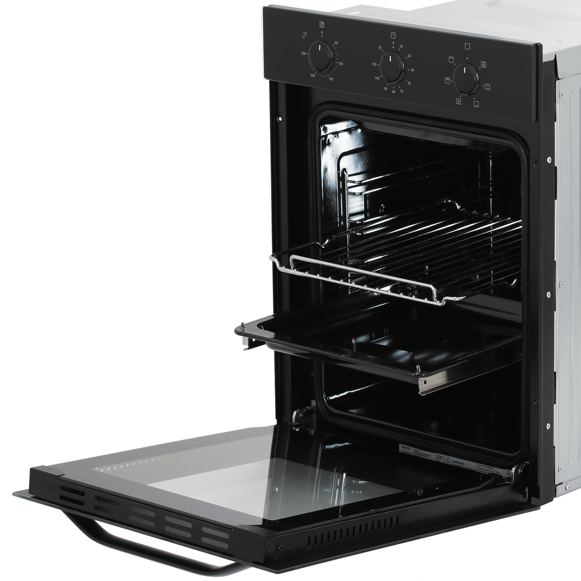 9101381 Электрический духовой шкаф DEXP 1SL45MBB черный STDN-0143299 - Вид №6