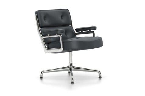 Вращающееся кресло с кожаными спицами VITRA Lobby Chair ARCH-00068846 - Вид №5