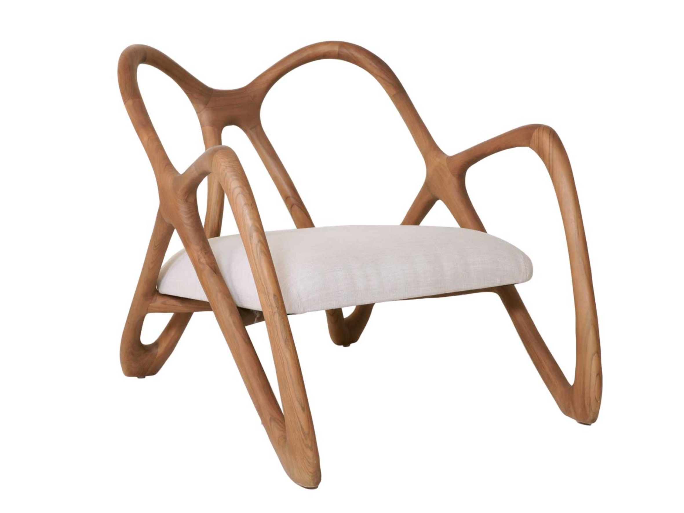 Кресло из тикового дерева с подлокотниками Il Giardino di Legno Nanto ARCH-00053838