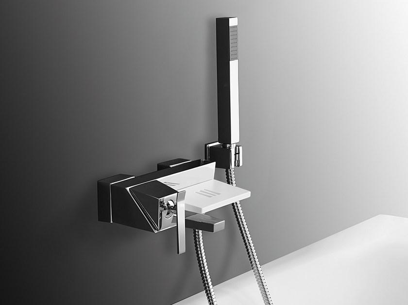 Rubinetterie Mariani Смеситель для ванны настенный с ручным душем Panfilo 202-pf - Вид №2