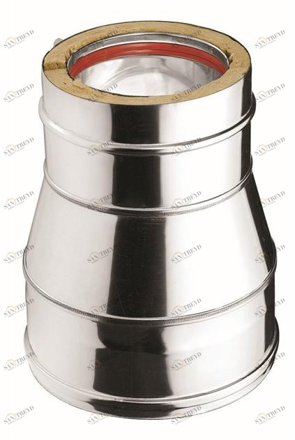 ATRITUBE Редуктор для двустенного изолированного дымохода sun-id-1381522