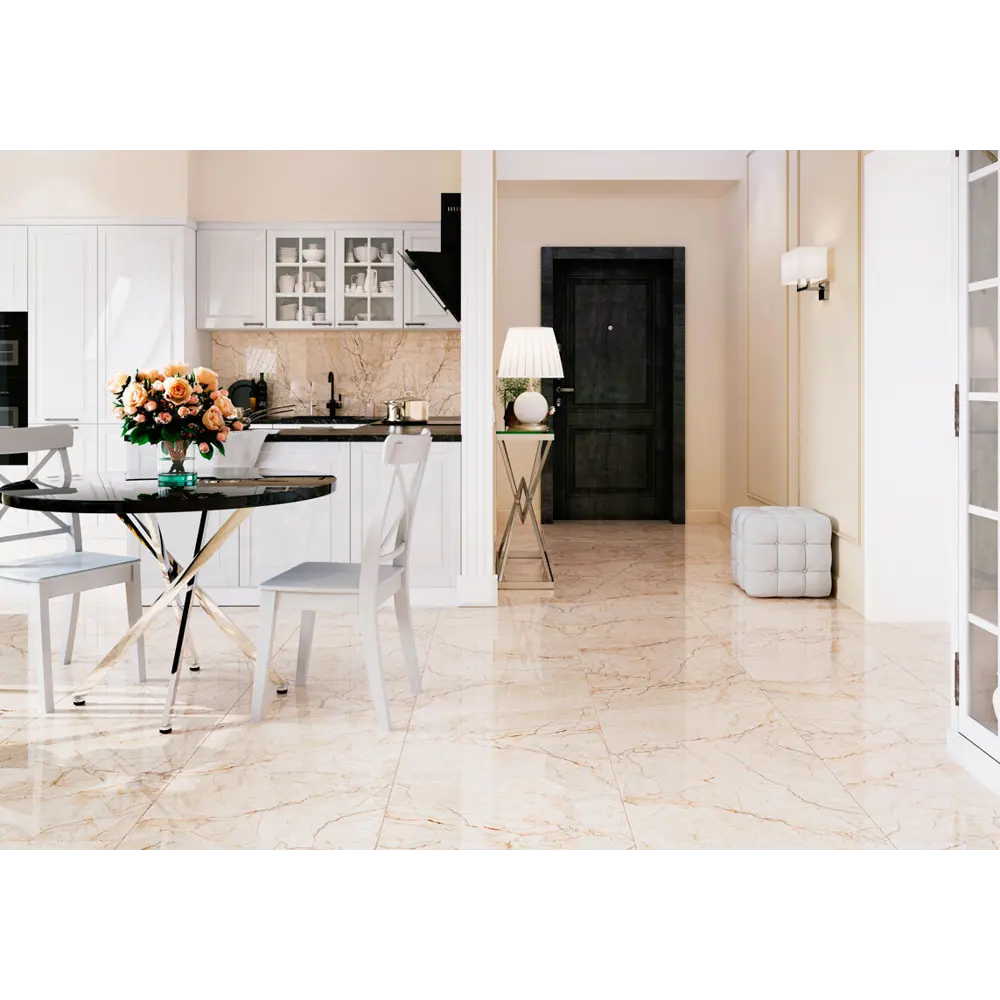 Керамогранит Incolor Magic 60x60 см 1.44 м² полированный цвет бежевый STLM-2032827 - Вид №5