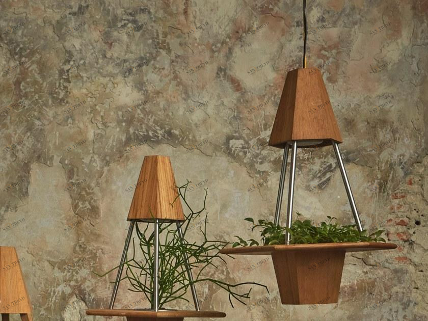 Host & Home Led подвесной светильник из дерева Green sun-id-1454793