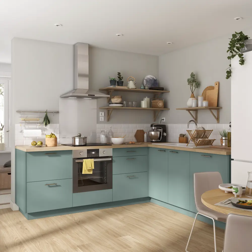 Фасад кухонный DELINIA ID София грин 29.7×76.5 см - матовый зеленый 85183227 STLM-0059593 - Вид №11