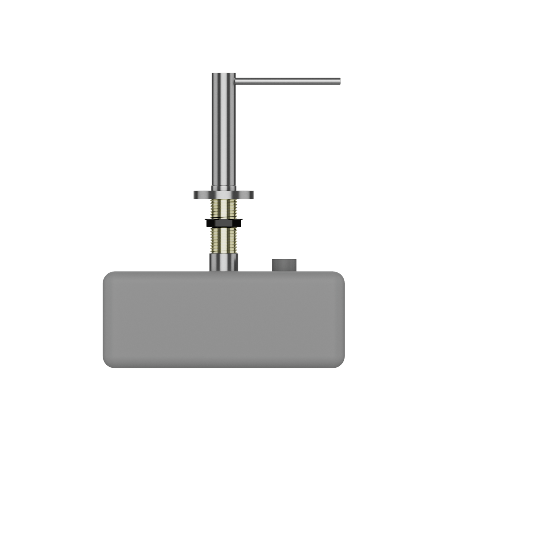 S282-S Диспенсер для жидкого мыла, устанавливаемый на столешницу Duten  - Вид №2