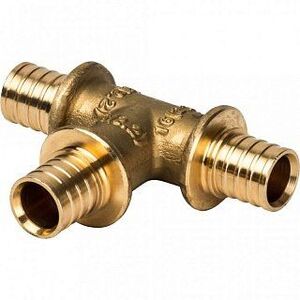 Тройник 16 аксиальный для труб из сшитого полиэтилена STOUT