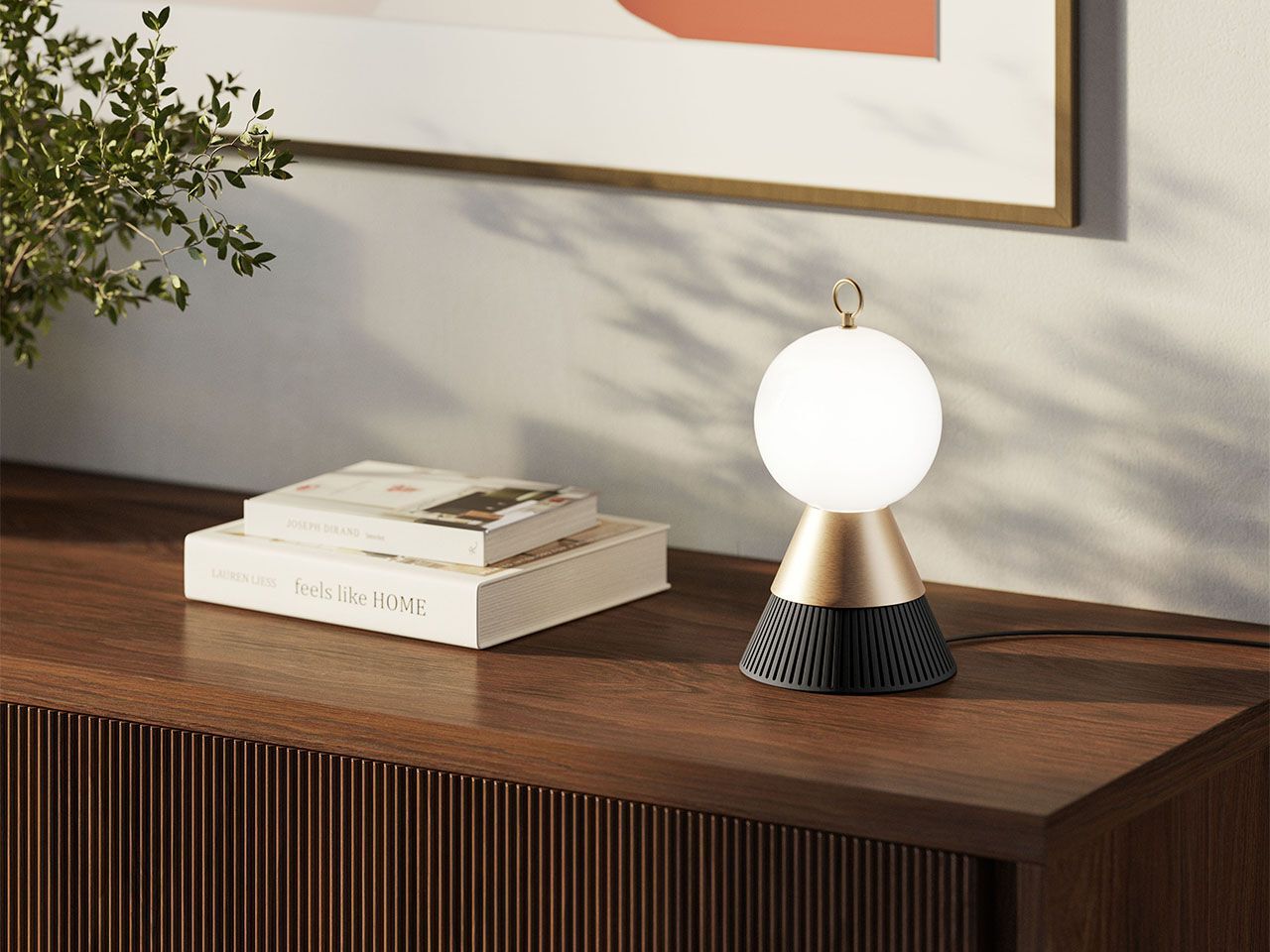 Металлическая светодиодная настольная лампа Masiero Bozu ARCH-00056426 - Вид №1