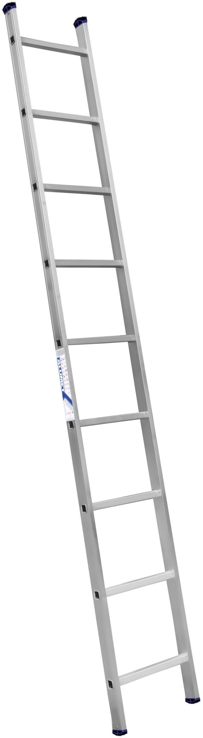 Алюминиевая односекционная приставная лестница H1 5109