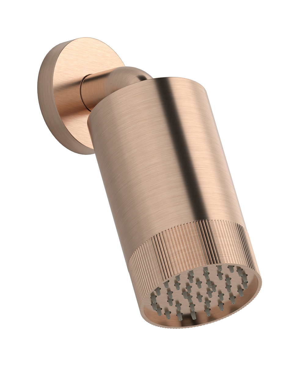Верхний душ с Кронштейн для душа WE ARE IB rr085is_2 Brushed Rose Gold Spot