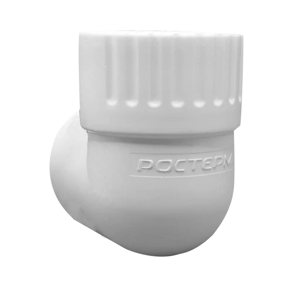 Угол комбинированный 90° Ростерм 1/2"x25 мм ВР полипропилен STLM-2007782 - Вид №1