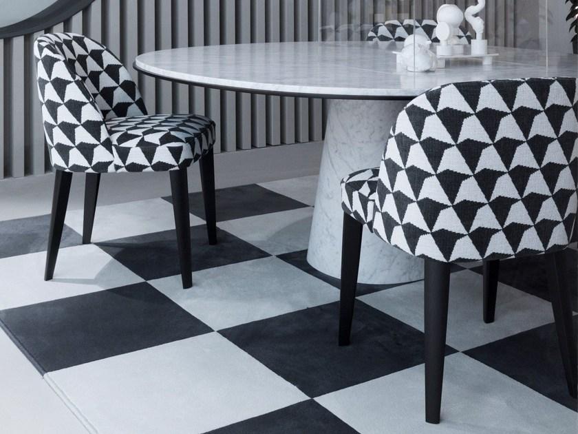 Meridiani Съемный тканевый стул Odette sun-id-1384614 - Вид №2