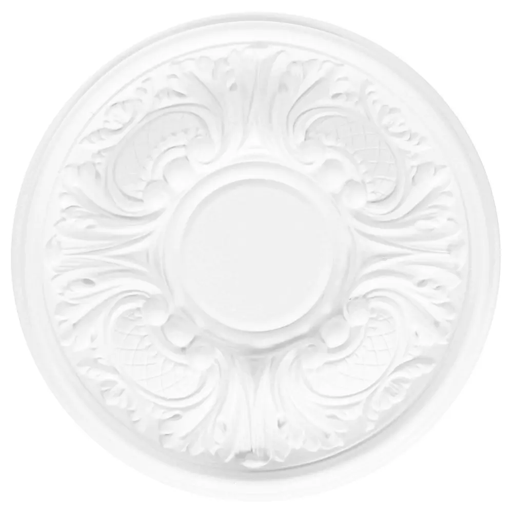 Розетка потолочная полиуретановая М72 D 30 см 16877350 STLM-2022544 DECOFLAIR 