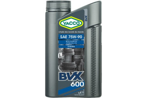 19543104 Трансмиссионное масло BVX 600 75W90, 1 л 340425 Yacco