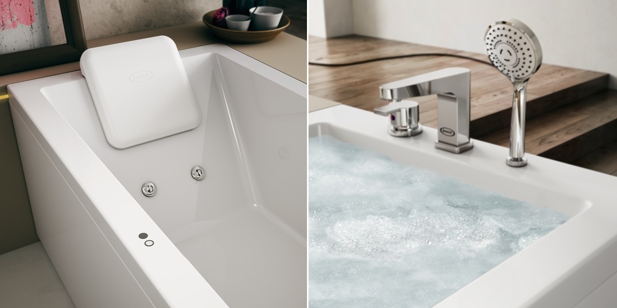 Ванна с гидромассажем "Rainbow" Energy 180 угловая 9l43-785A Dx Jacuzzi 9L43785ADX - Вид №1