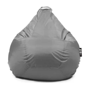 91470574 Кресло-мешок Goodpoof Оксфорд XXL 85x125x85 см полиэстер цвет серый STLM-1484325