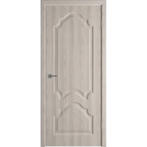 Дверь межкомнатная Венеция глухая ПВХ ламинация цвет дуб фраппе 80x200 см (с замком и петлями)