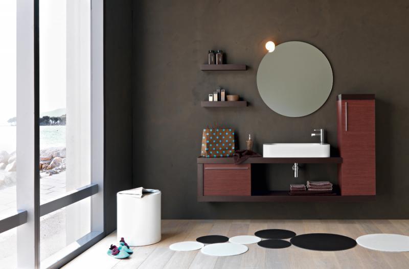 MG 09 MIRAGGIO Комплект мебели для ванной комнаты 186 см ARDECO Ardeco S. R. L MARAGGIO 7996 - Вид №1