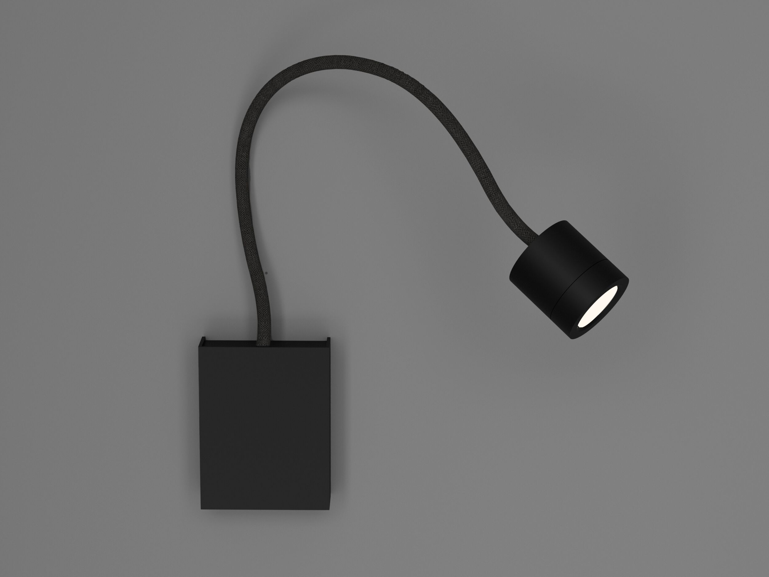 Алюминиевая светодиодная лампа для чтения с гибким кронштейном Letroh поверхность ARCH-00068729 - Вид №1