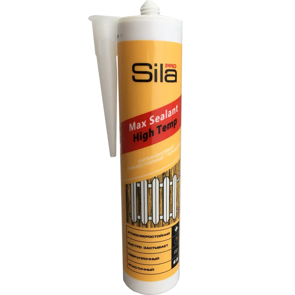 Герметик силиконовый Sila красное дерево 290 мл STLM-2074654