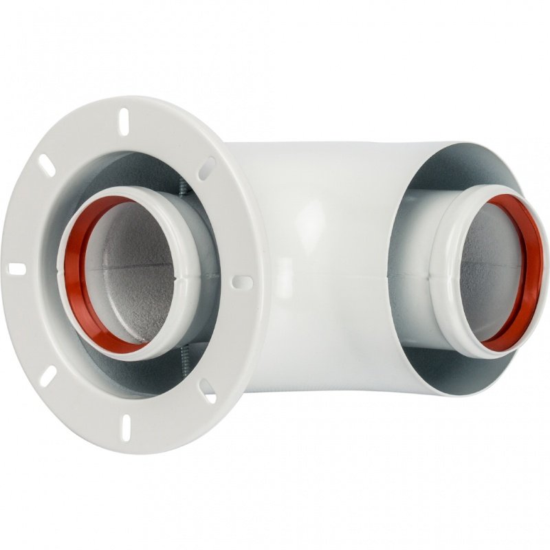 Комплект дымохода STOUT 60/100 с проходом через стену для BOSCH SCA6010240850 - Вид №2