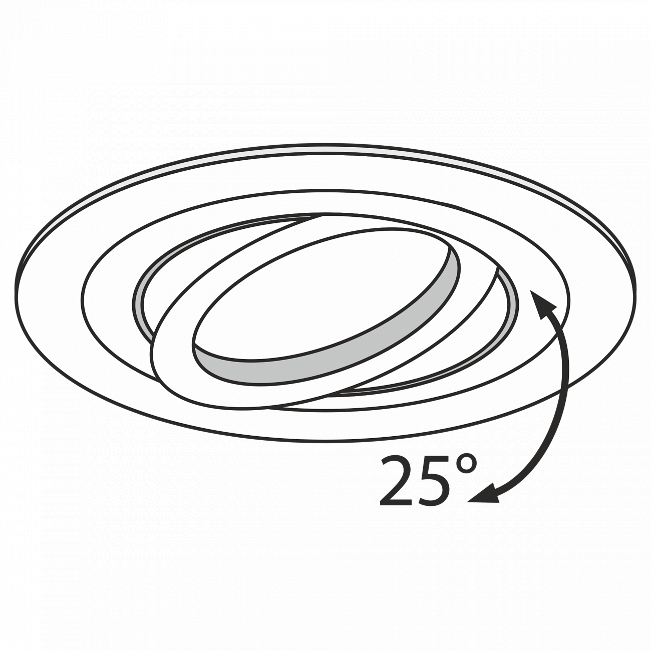 Встраиваемый спот белый Technical Atom DL023-2-01W TECHNICAL DOWNLIGHT 00-3957180 Белый  - Вид №3