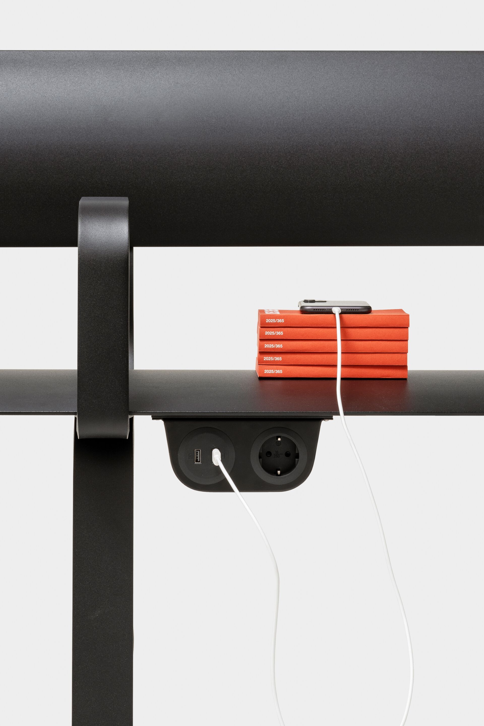 Стальная скамья с порошковым покрытием со спинкой FUNCTIONALS BEN ARCH-00041367 - Вид №62